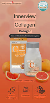 SANGA Inner Beauty Collagen Grapefruit Supplement