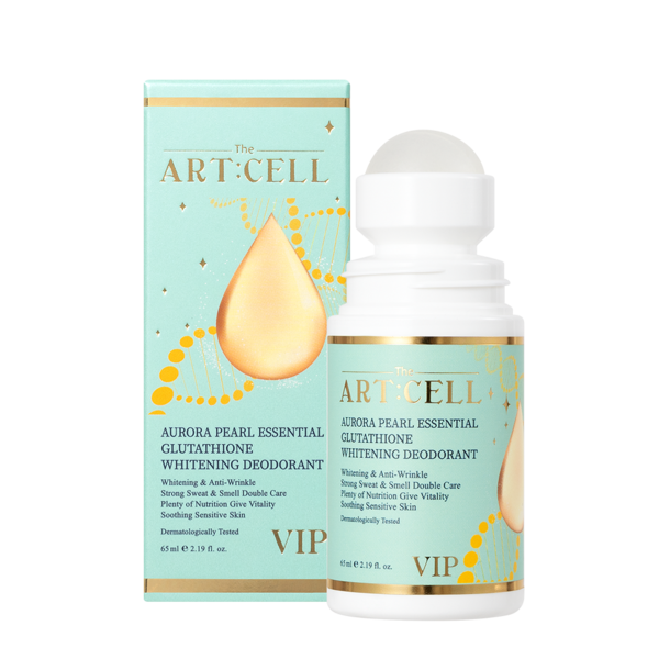 The Artcell Aurora Pearl Essential Glutathione
Whitening Deodorant