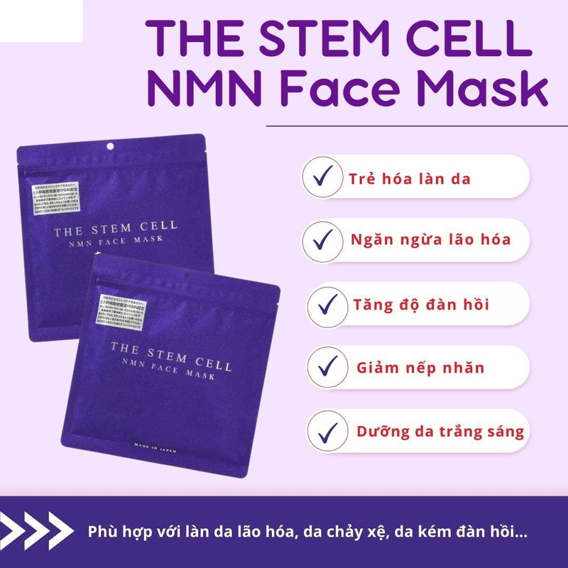 Mặt Nạ Chống Lão Hoá The Stem Cell MNM Face Mask