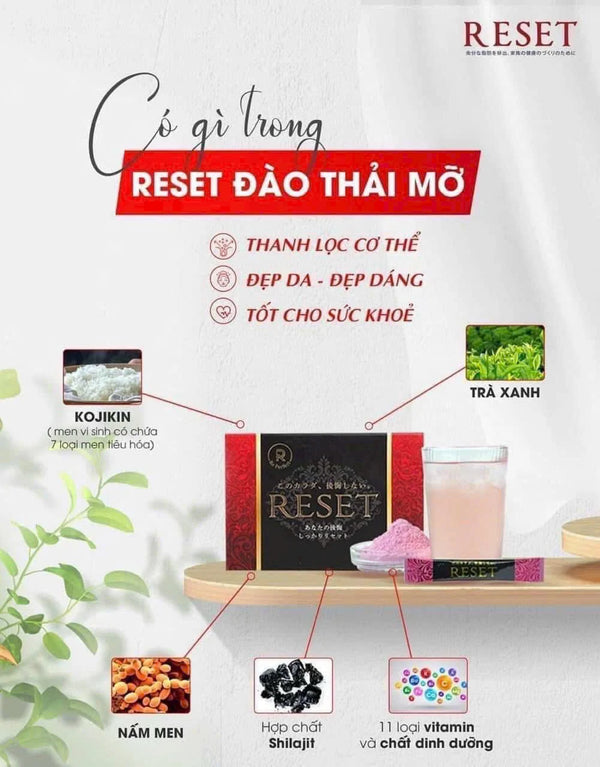 Men Vi Sinh RESET Nhật Bản