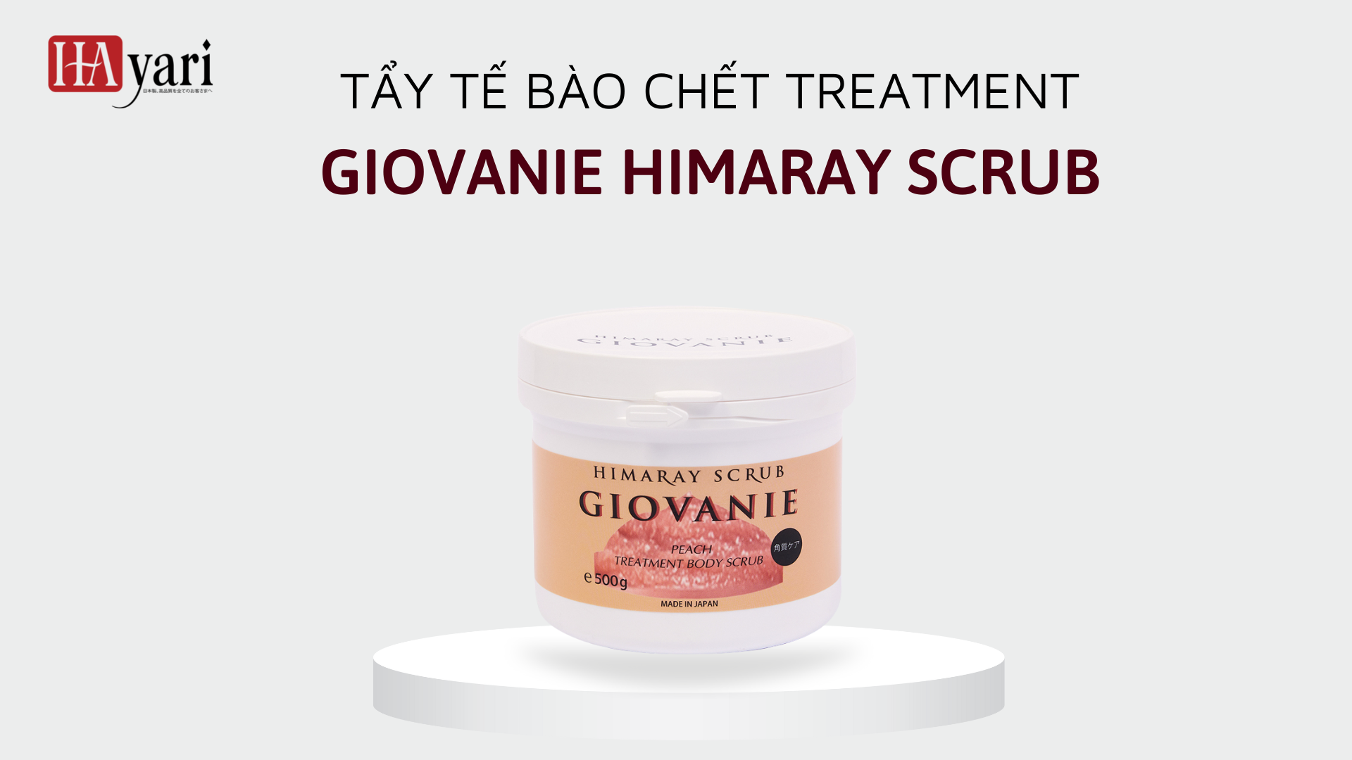 Tẩy tế bào chết Body Giovanie Himaray Scrub