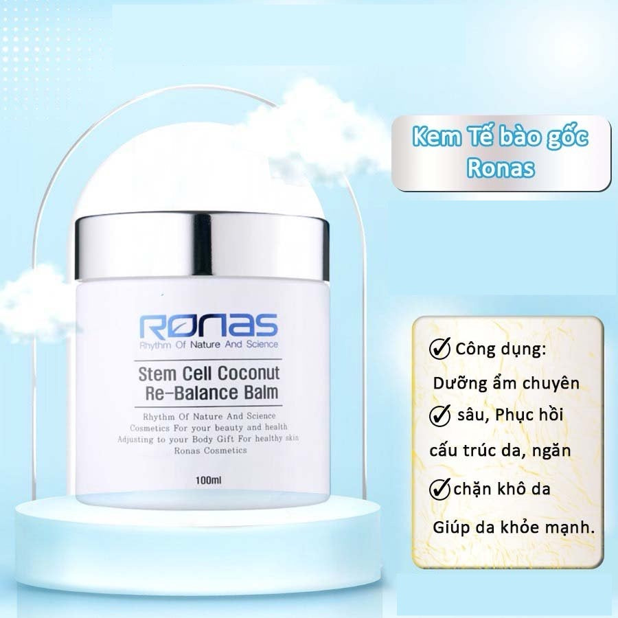 Kem Tế Bào Gốc Dầu Dừa Ronas Re-Balance Balm Stem Cell Coconut