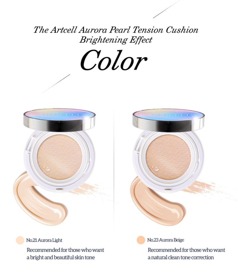 Phấn Nước Ngọc Trai  DAYCELL The ArtCell Aurora PEARL Tension Cushion - VT Glamour