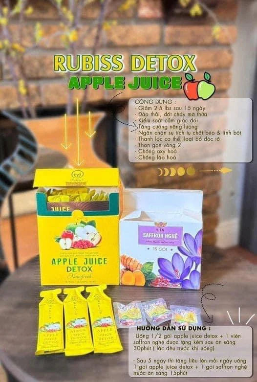 RubisS Apple Juice Detox