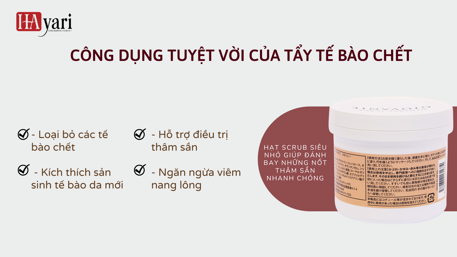 Tẩy tế bào chết Body Giovanie Himaray Scrub