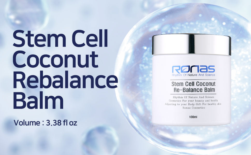 Kem Tế Bào Gốc Dầu Dừa Ronas Re-Balance Balm Stem Cell Coconut