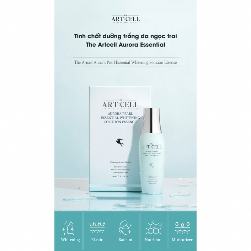 ARTCELL PEARL ESSENTIAL WHITENING SOLUTION ESSENCE