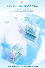 The Artcell Aurora Pearl Essential Glutathione
Whitening Deodorant