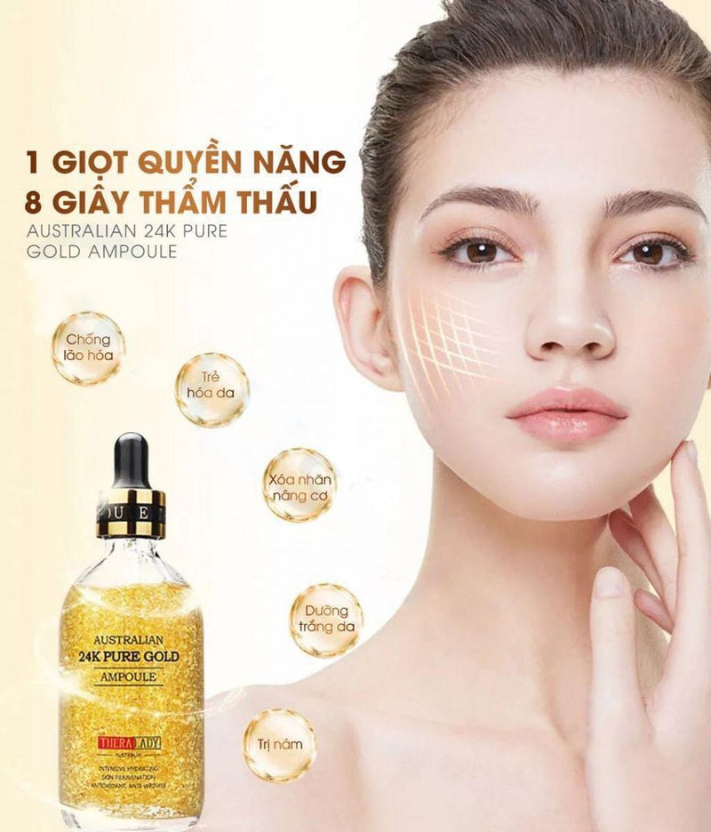 Serum Vàng 24K Chống Lão Hoá - Thera Lady 24K Gold Serum