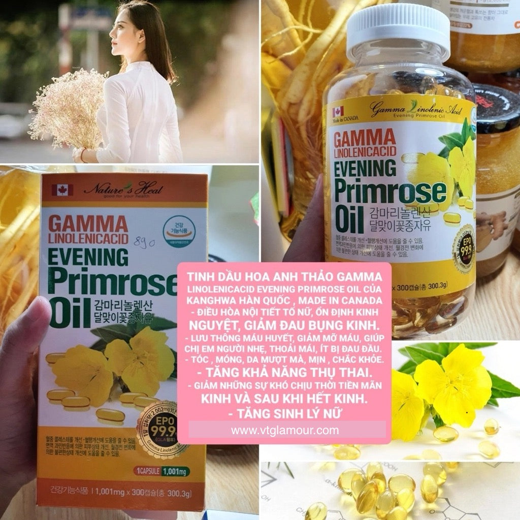 Tinh Dầu Hoa Anh Thảo Evening Primrose Oil