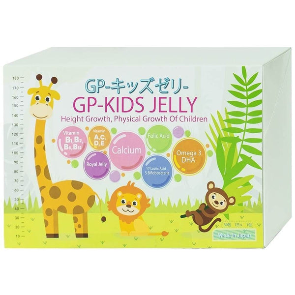 GP Kid Jelly Nhật Bản Thạch Tăng Chiều Cao và Sức Đề Kháng Trẻ Em