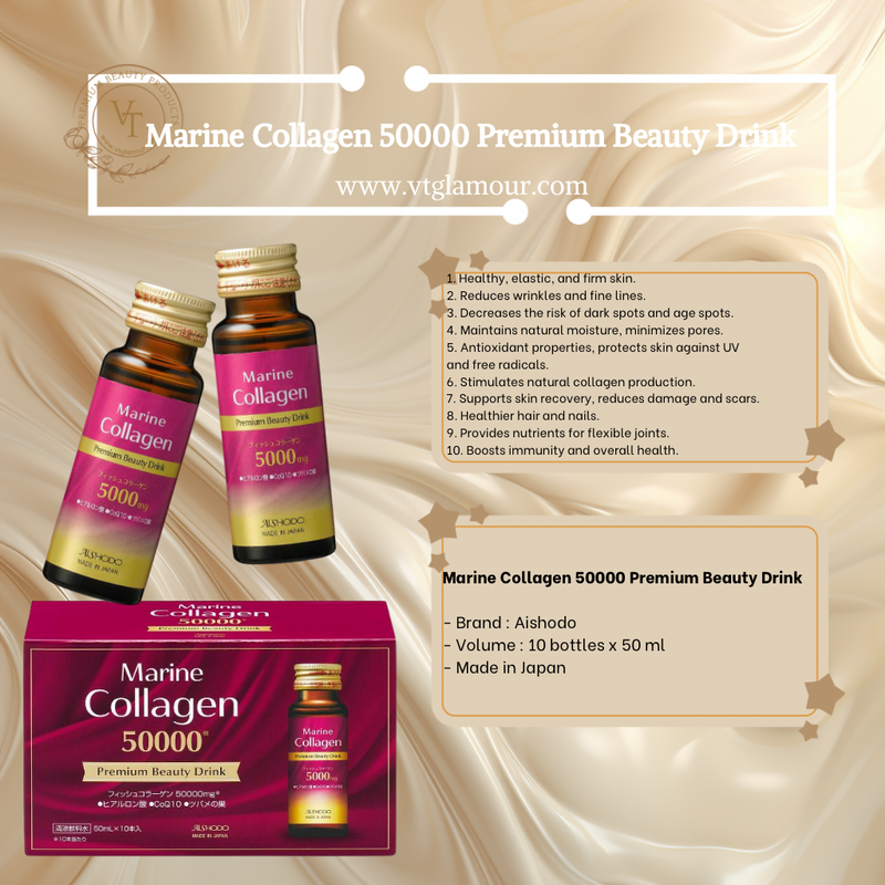 Nước Uống Đẹp Da Marine Collagen 50000 Premium