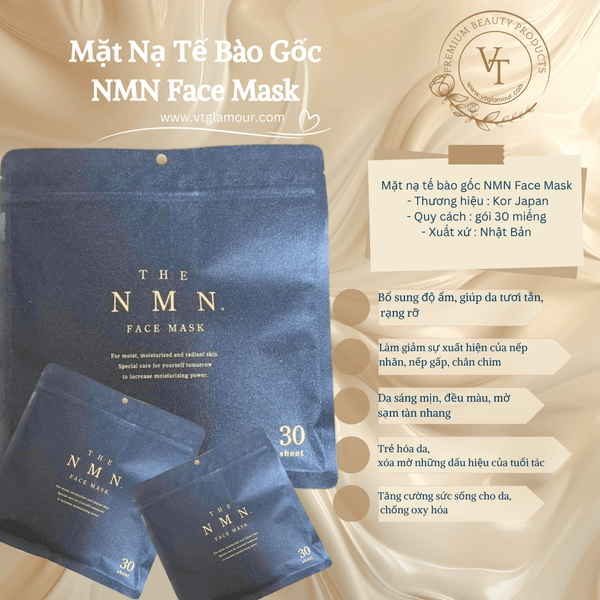 Mặt nạ tế bào gốc NMN Face Mask 30 miếng