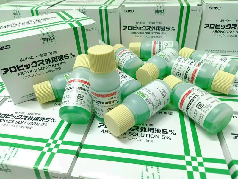 Sato Arovics Solution 5% – Kích Thích Mọc Tóc, Ngăn Rụng Hiệu Quả