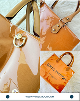 Premade Tote Bag - Brown Handle