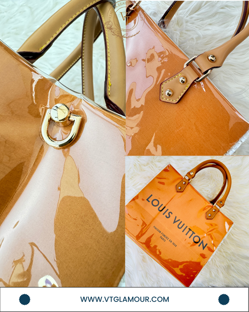 Premade Tote Bag - Brown Handle