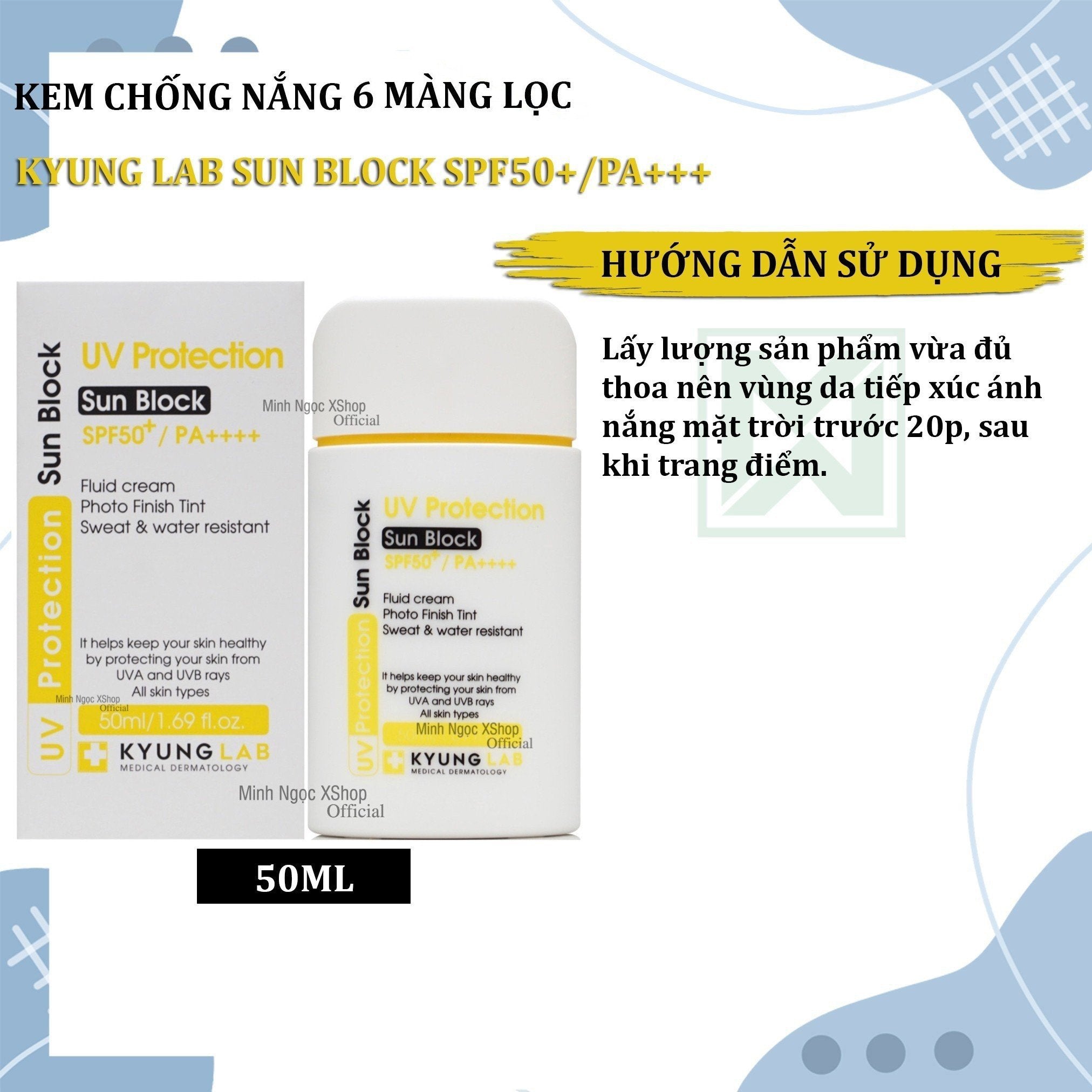 Kem Chống Nắng Kyunglab UV Protection Sun Block