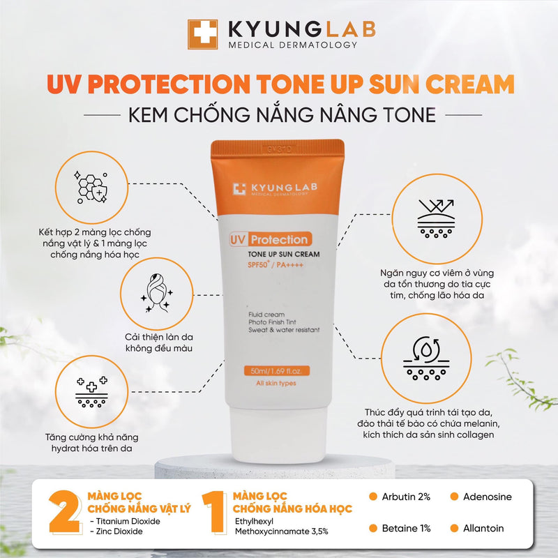 Kem Chống Nắng Kyunglab UV Protection Tone Up Sun Cream