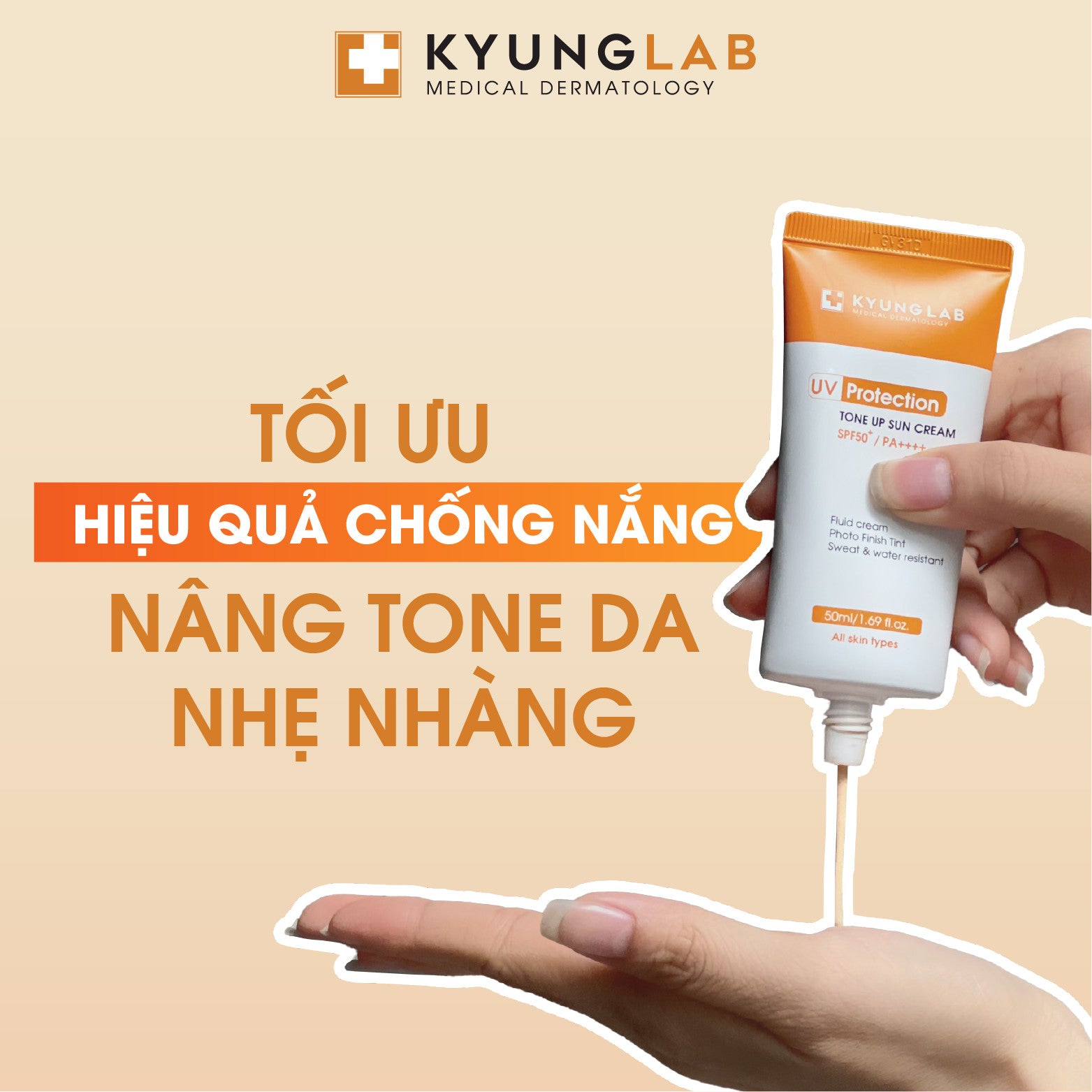 Kem Chống Nắng Kyunglab UV Protection Tone Up Sun Cream