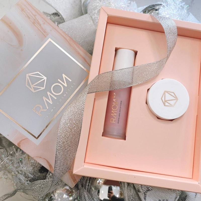 Rmon White Label Dia Lip Scrub & Lip Balm