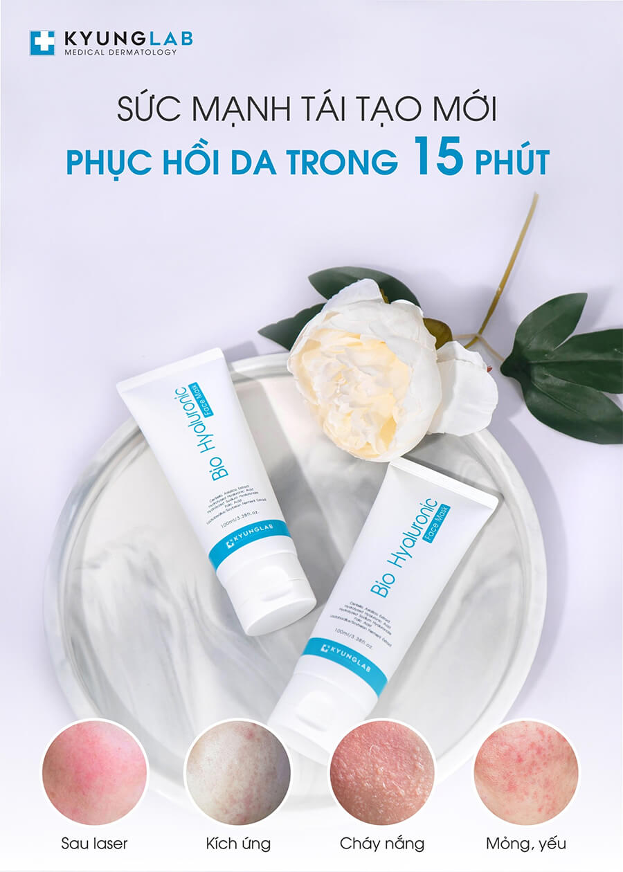 Mặt Nạ KyungLab Bio Hyaluronic B9 Phục Hồi Da 