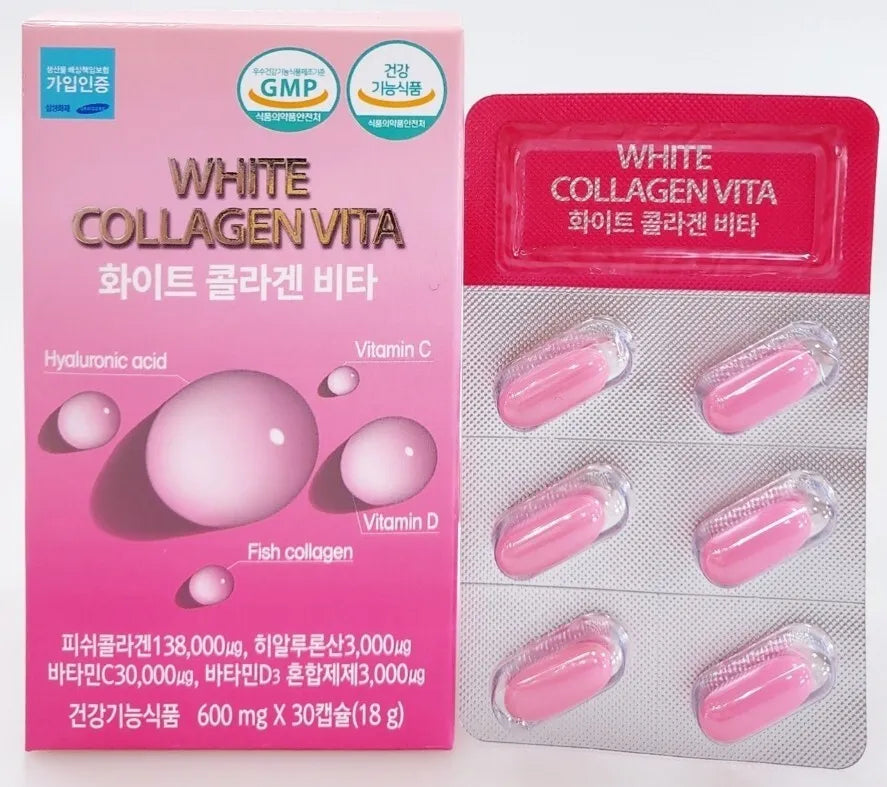 Viên Uống Sáng Da , Giảm Nám White Collagen Vita