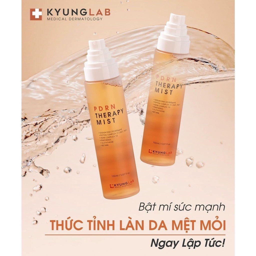 Xịt Khoáng Dưỡng Ẩm Kyung Lab PDRN Therapy Mist