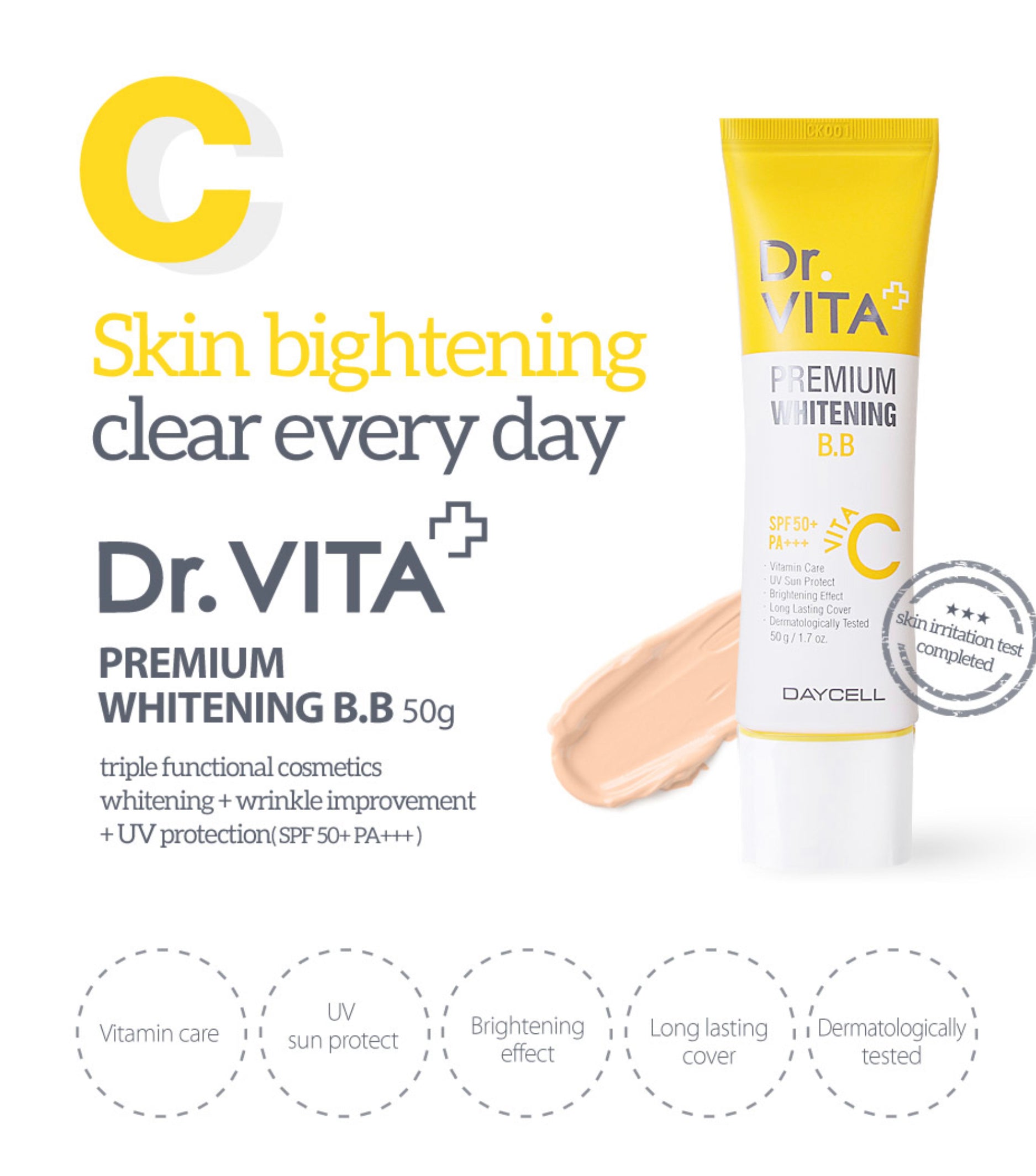 Kem Nền BB Cream Dr Vita Premium DayCell