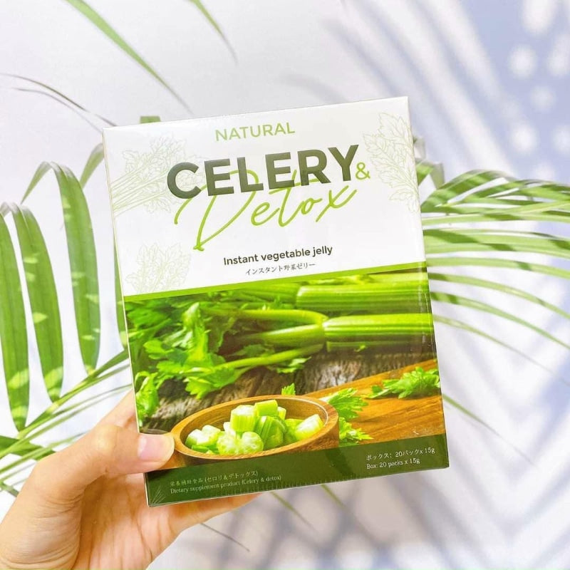 Thạch Cần Tây Celery Detox Thanh Nhiệt Giải Độc