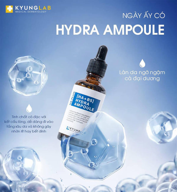 Tinh Chất Serum Căng Bóng Da Kyung Lab HA B5 Hydra Ampoule