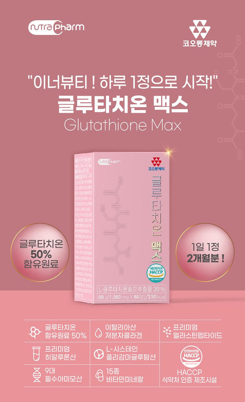 Viên Uống Sáng Da Gluthathione Max