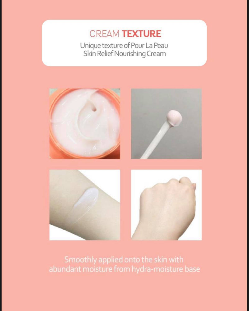 POUR LA PEAU Calamine Skin Relief Nourishing Cream for Skin Calming              50g / 1.76 oz - Vt Glamour