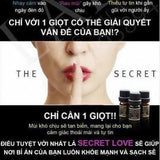Dionel Secret Love Feminine Hygiene Perfume  Black Edition 5ml - Vt Glamour