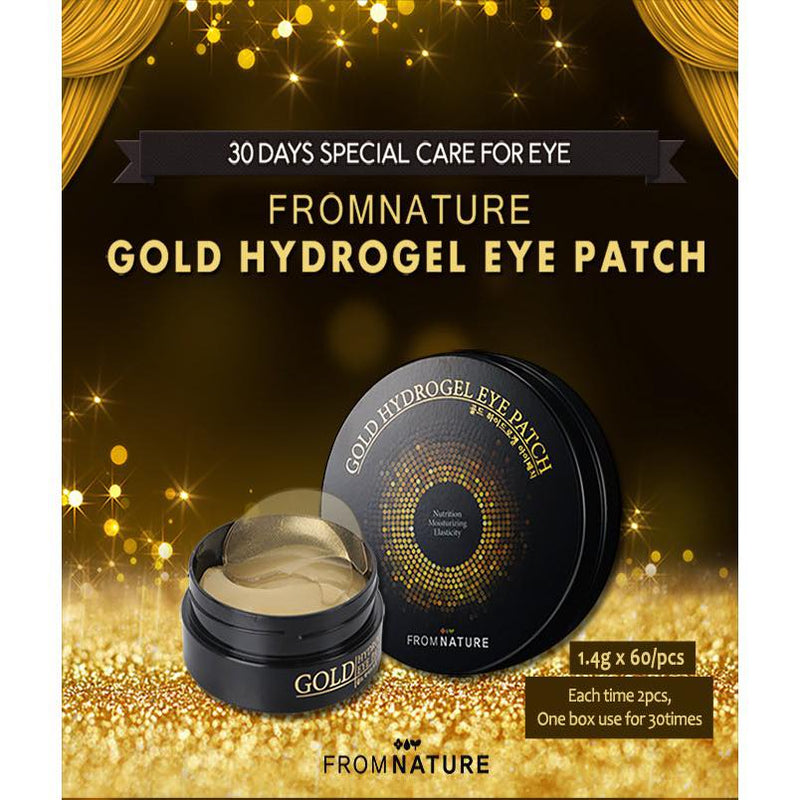 FROMNATURE Gold Hydrogel Eye Patch (60pcs) - Vt Glamour