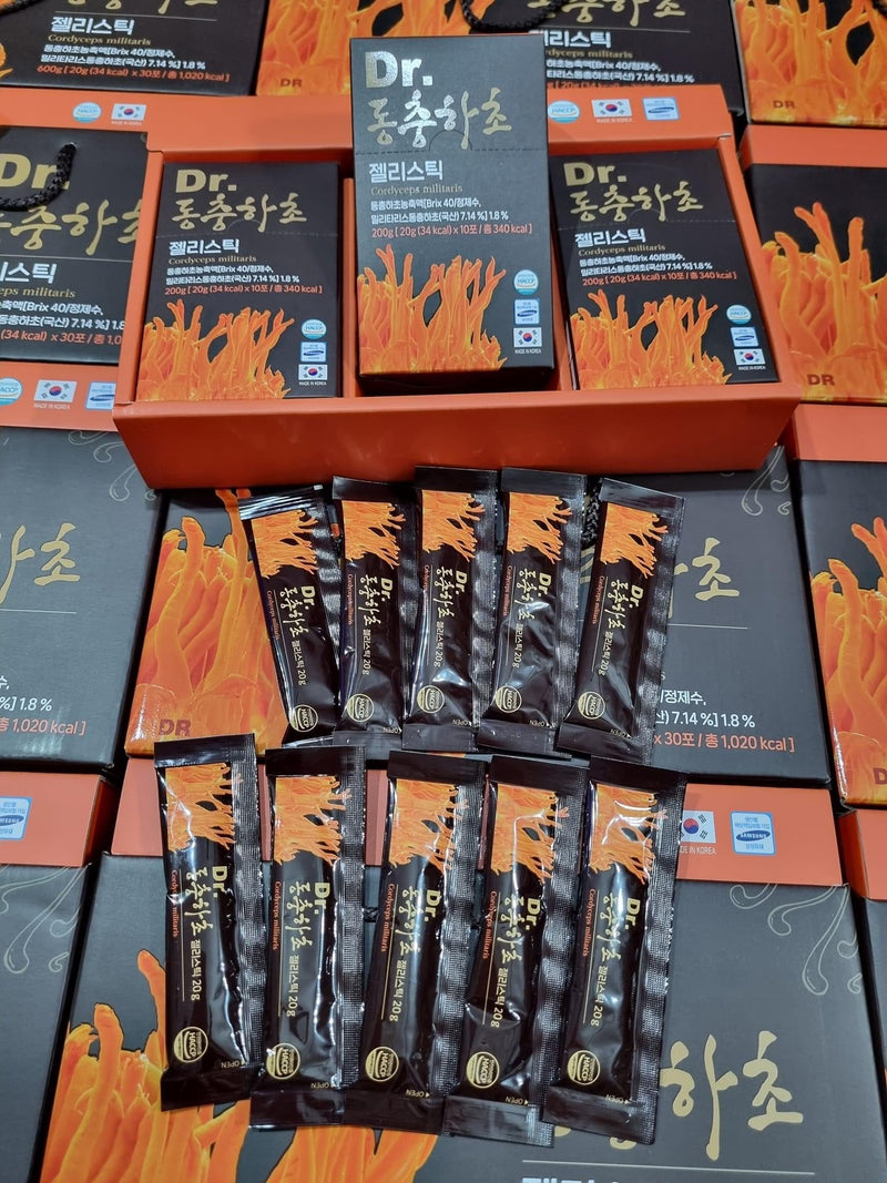 Dr. 동충하초 소 젤리스틱 Cordyceps Militaris Jelly