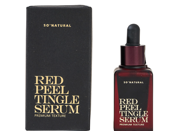 Tinh chất thay da sinh học So’Natural Red Peel Tingle Serum Premium Texture