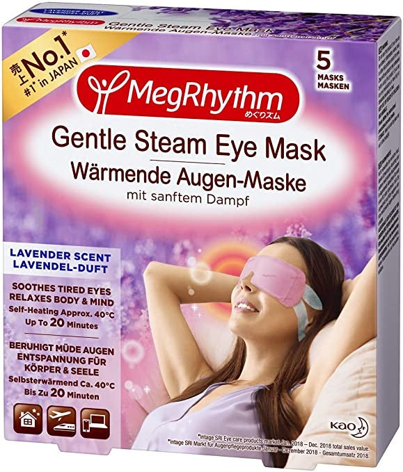 MegRhythm Gentle Steam Warming Eye Mask -Japan