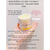 MERIKIT Vita C13 Return Cream and Serum