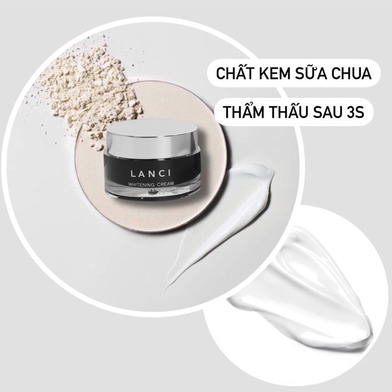 Kem Dưỡng Sáng Da Mặt Lanci Whitening Cream