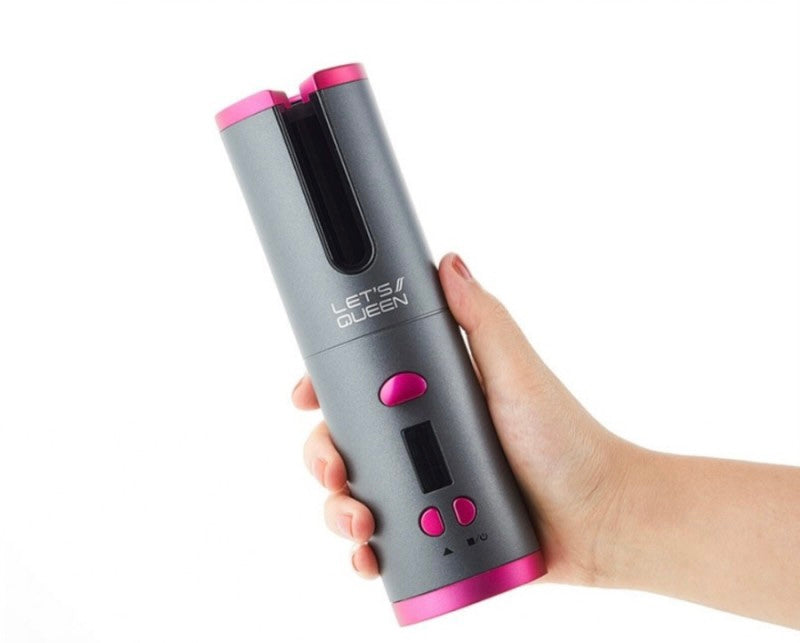 Wireless Automated Curling Iron Let’s Queen