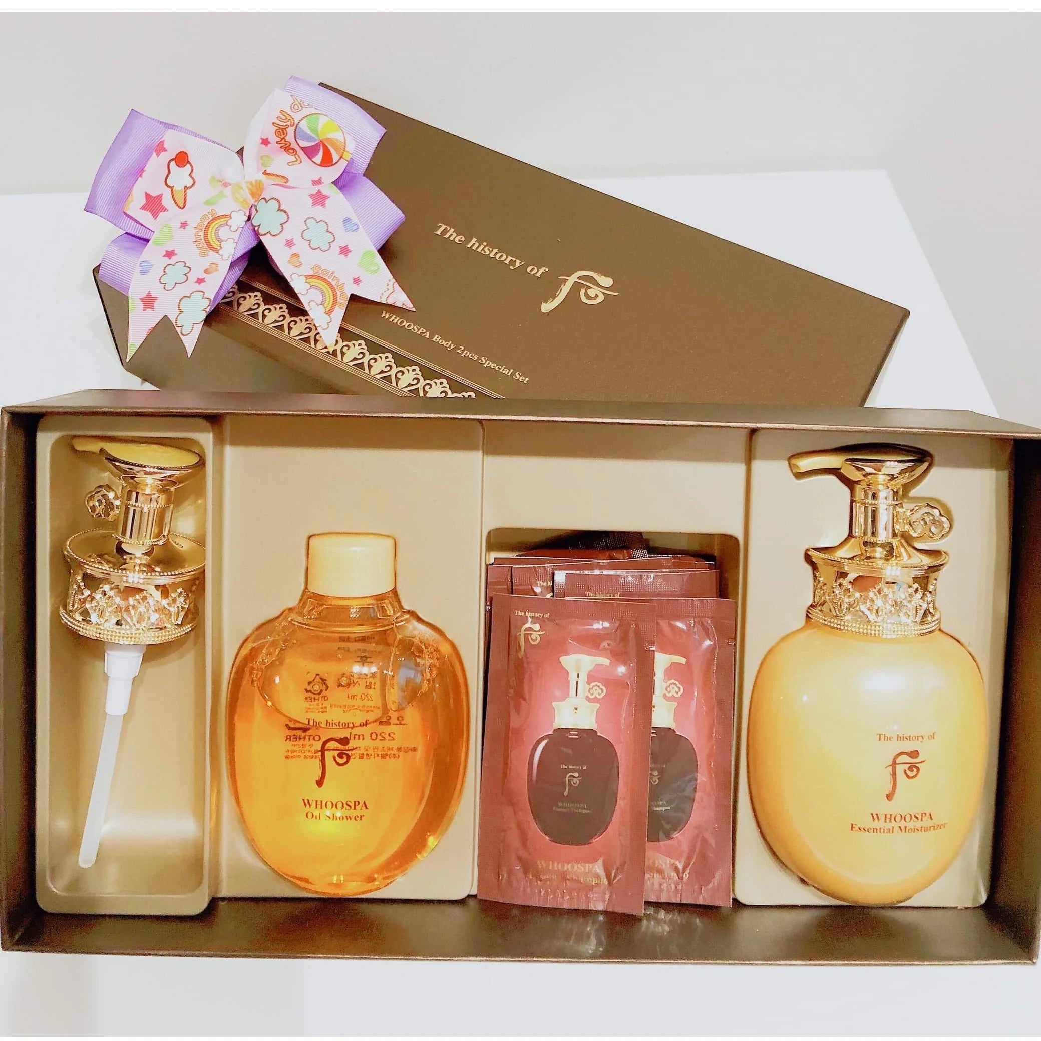 SET of Shower Oil & Body Lotion The History of Whoo