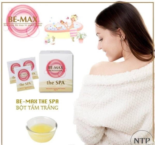 Bột tắm trắng Be-Max The Spa Bath Powder 12 gói