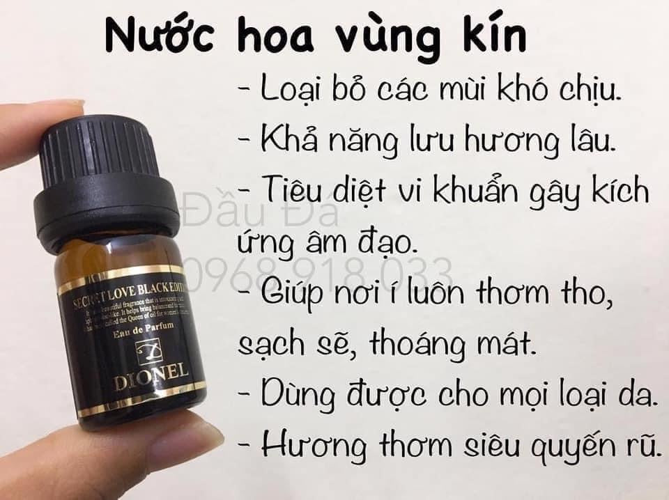 Nước Hoa Vùng Kín  DIONEL SECRET LOVE HÀN QUỐC - Vt Glamour