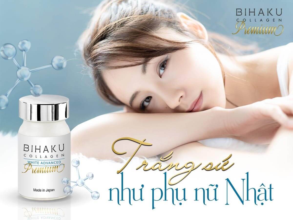 Viên Uống BIHAKU Premium Collagen 