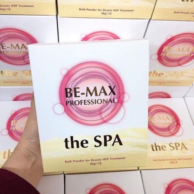 Bột tắm trắng Be-Max The Spa Bath Powder 12 gói - Vt Glamour