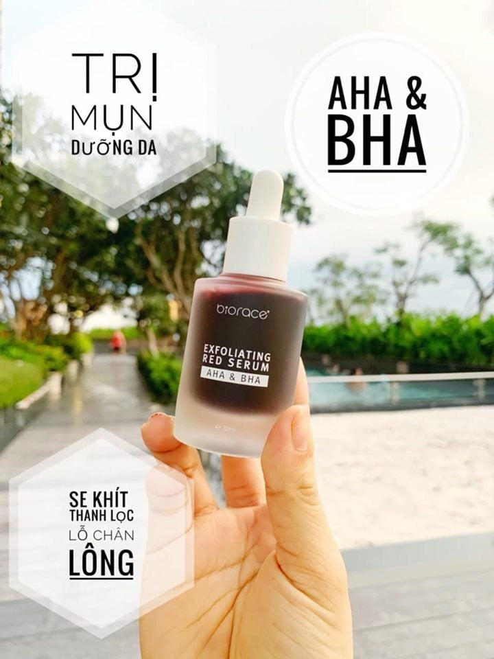 Biorace Exfoliating Red Serum AHA & BHA