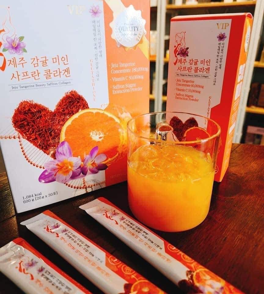 Jeju Tangerine Beauty Saffron Collagen