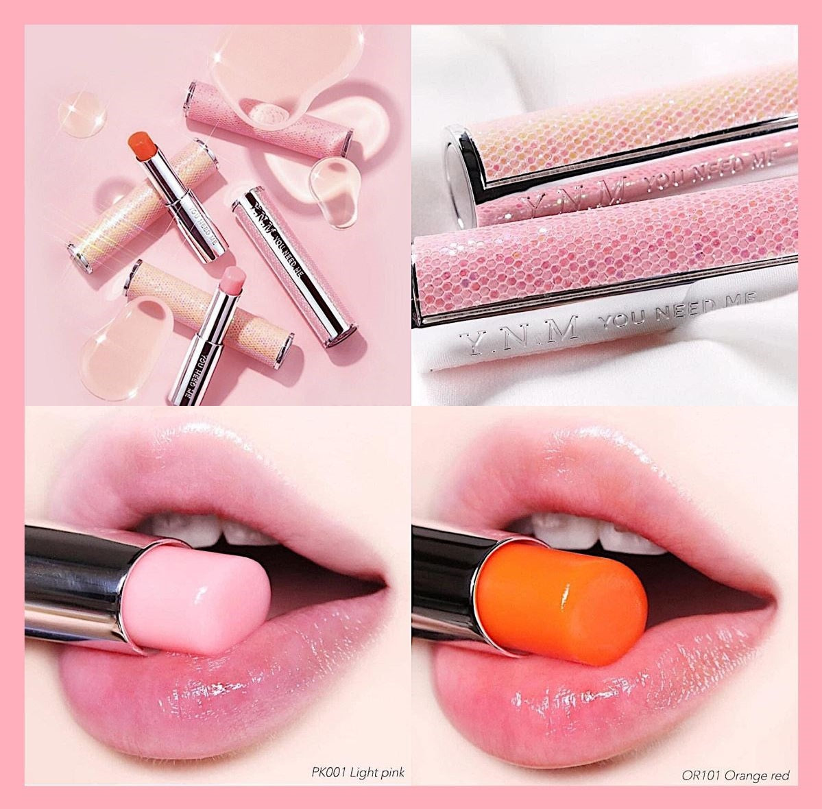 Son dưỡng môi có màu YNM Candy Honey Lip Balm