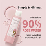 Mamonde Rose Water Toner Organic Damask Facial Rosewater, 8.45 Fl Oz