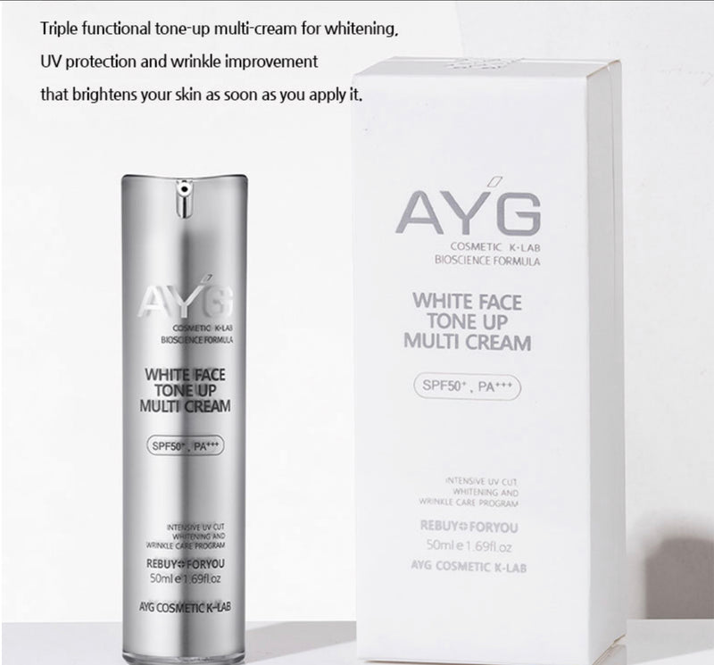 AYG White Face Tone Up Multi Cream 50ml
